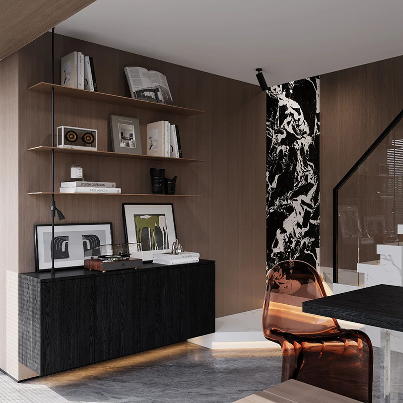 Interior Design And Build - تصميم داخلي للفيلا حديث ثلاثي الأبعاد