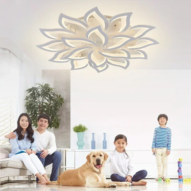 مصمم LED البتلة الثريا غرفة ال - مراجعة Interior Design Years وسعره