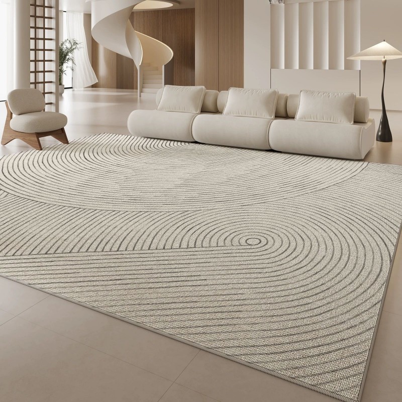 سجادة VIKAMA هندسية نصف دائرية - مراجعة Printed Rug Abstract وسعره