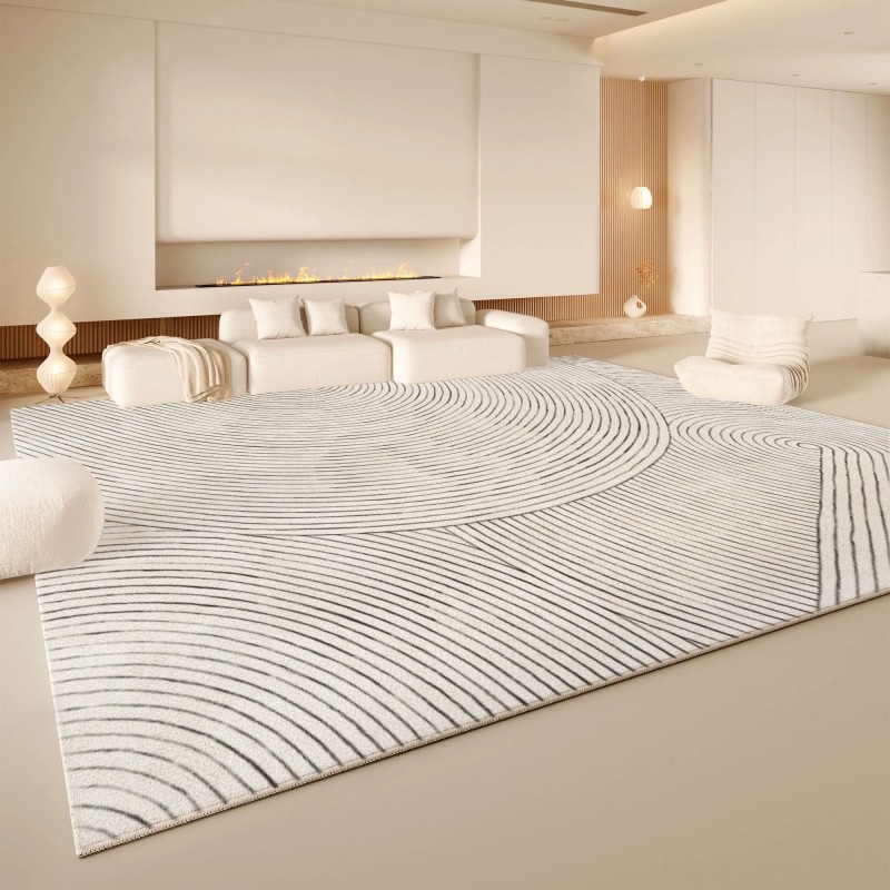 سجادة VIKAMA هندسية نصف دائرية - مراجعة Printed Rug Abstract وسعره