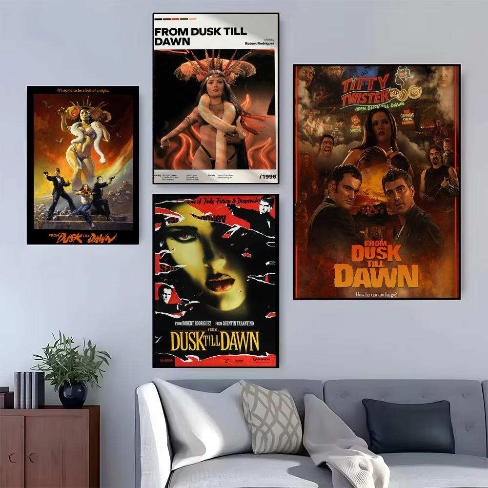 ملصق فيلم من فجر الظلام حتى ال - مراجعة Interior Design Poster وسعره