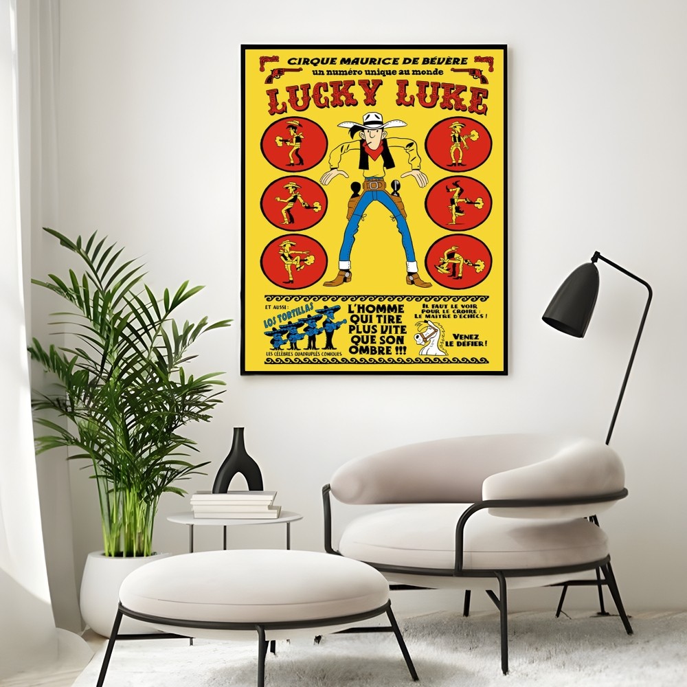خمر الهزلي محظوظ L-Luke المشار - مراجعة Interior Design Poster وسعره