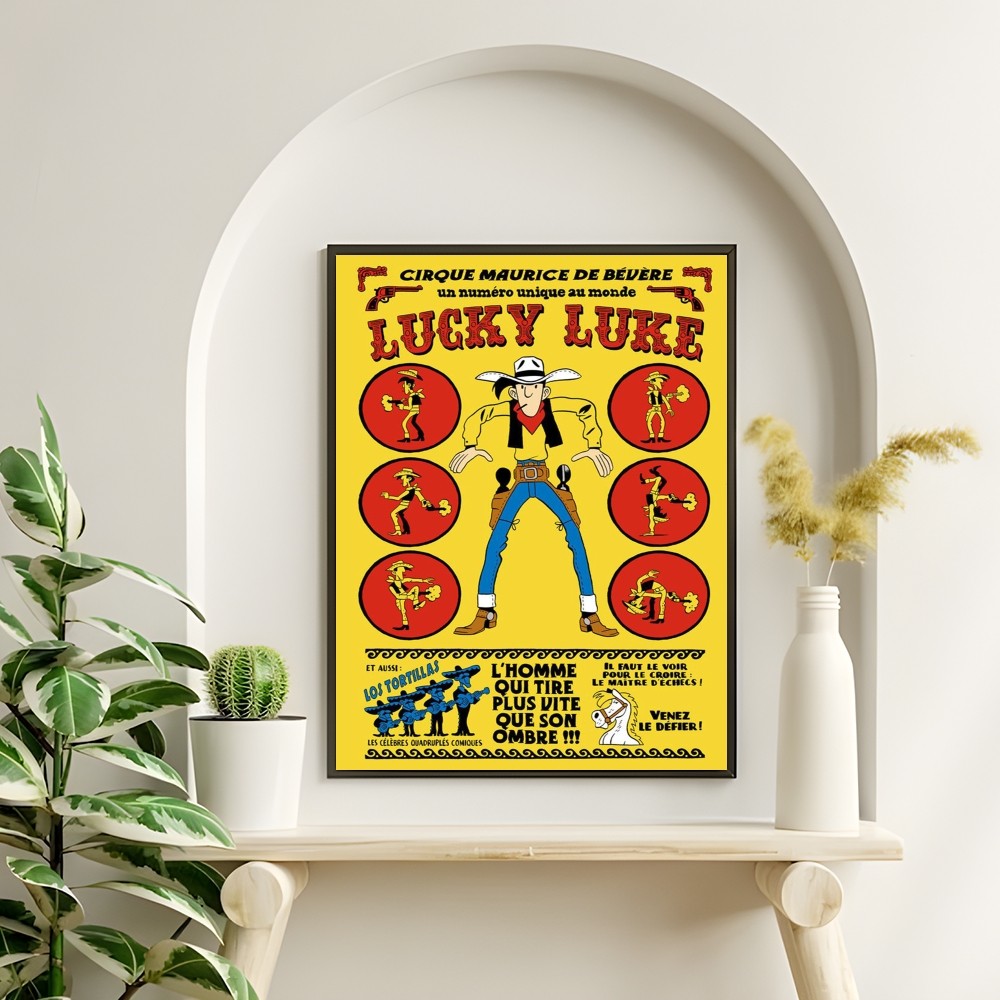 خمر الهزلي محظوظ L-Luke المشار - مراجعة Interior Design Poster وسعره