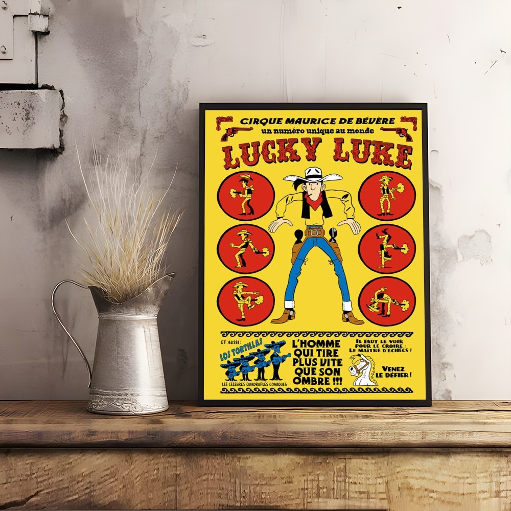 خمر الهزلي محظوظ L-Luke المشار - مراجعة Interior Design Poster وسعره