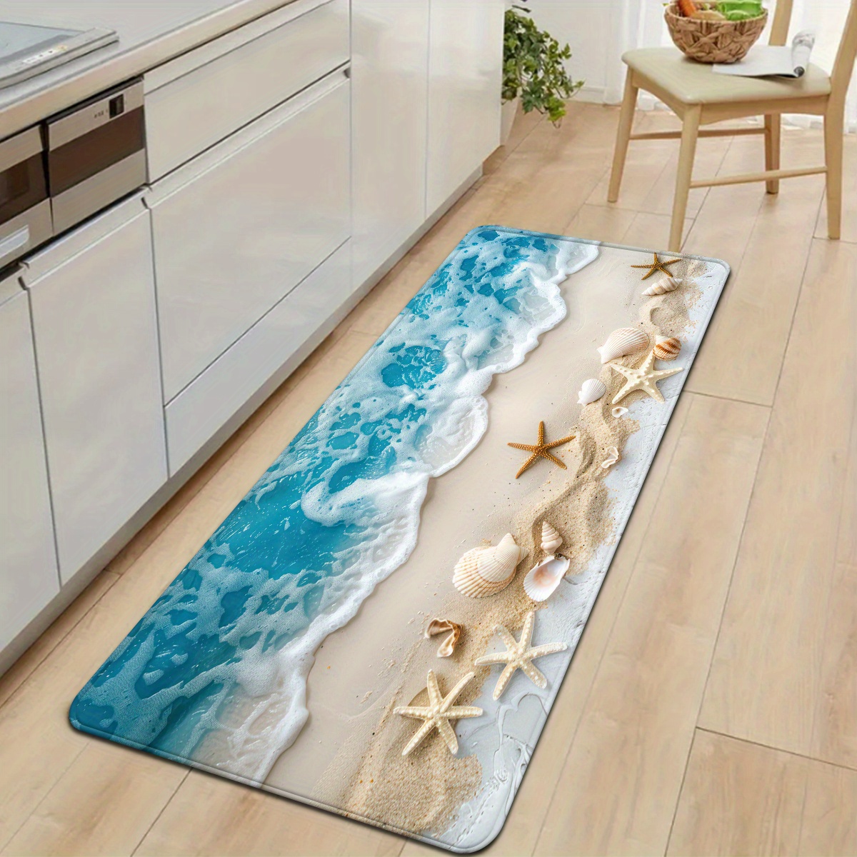 سجادة طويلة بنمط أوراق الحمضيا - مراجعة Printed Rug Abstract وسعره