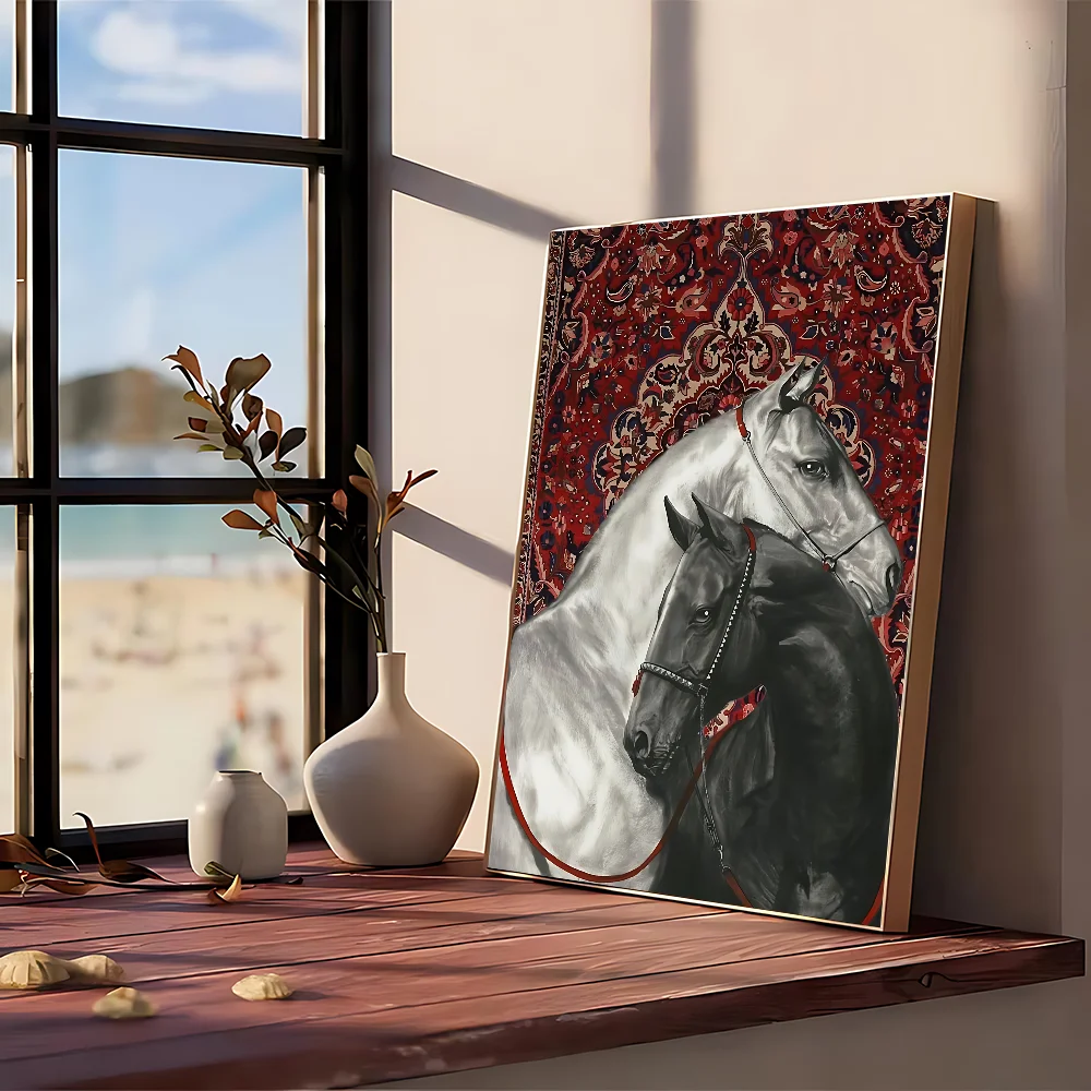 ملصق سجادة فارسية بدون إطار، م - مراجعة Printed Rug Abstract وسعره