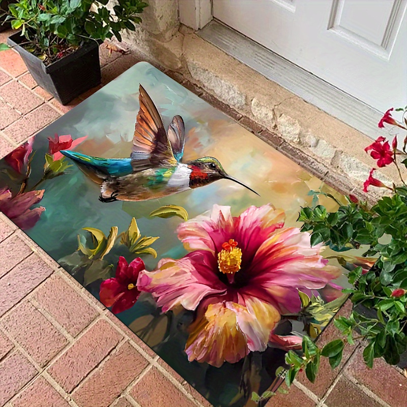 سجادة مدخل بتصميم لوحة مفاتيح  - مراجعة Printed Rug Abstract وسعره