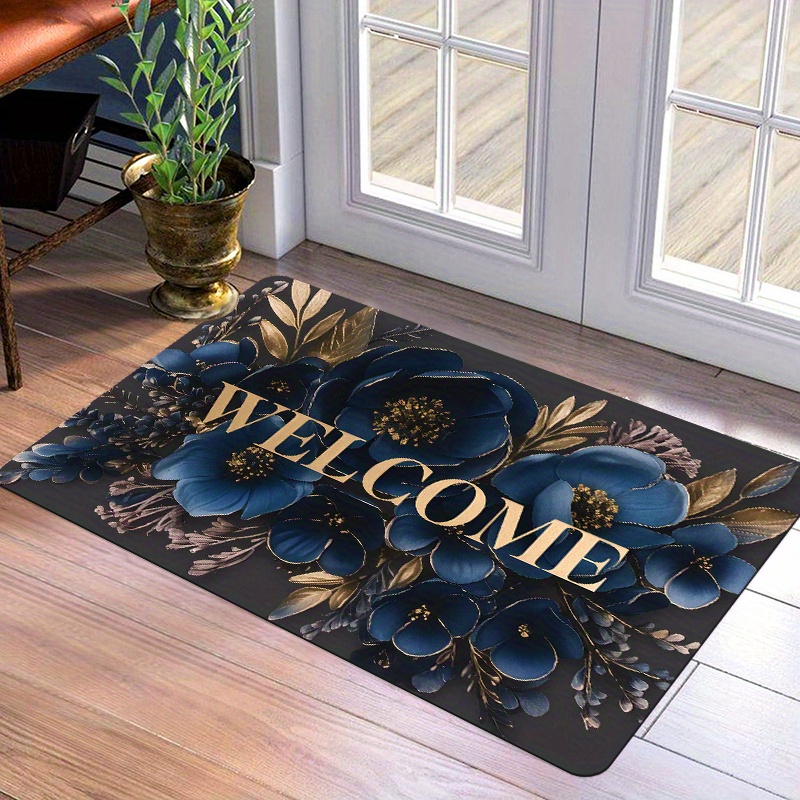 سجادة مدخل بتصميم لوحة مفاتيح  - مراجعة Printed Rug Abstract وسعره